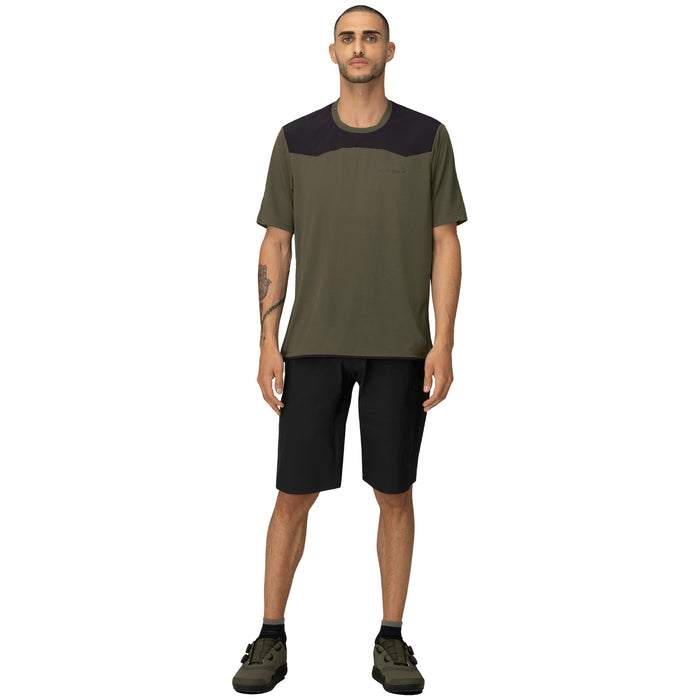 Norrona Skibotn Equaliser Tech Short-Sleeve Jersey Olive Night