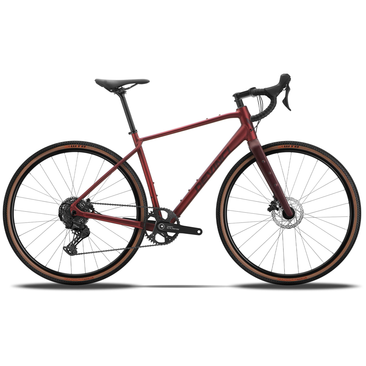 Devinci Hatchet Vista Cues Complete Bike 2025 Red-Y