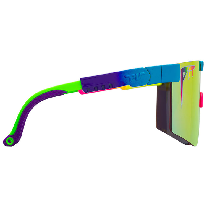 Pit Viper The Original Wide Sunglasses Pride HDPV Polarized Rainbow