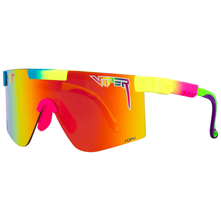 Pit Viper The Original Wide Sunglasses Pride HDPV Polarized Rainbow