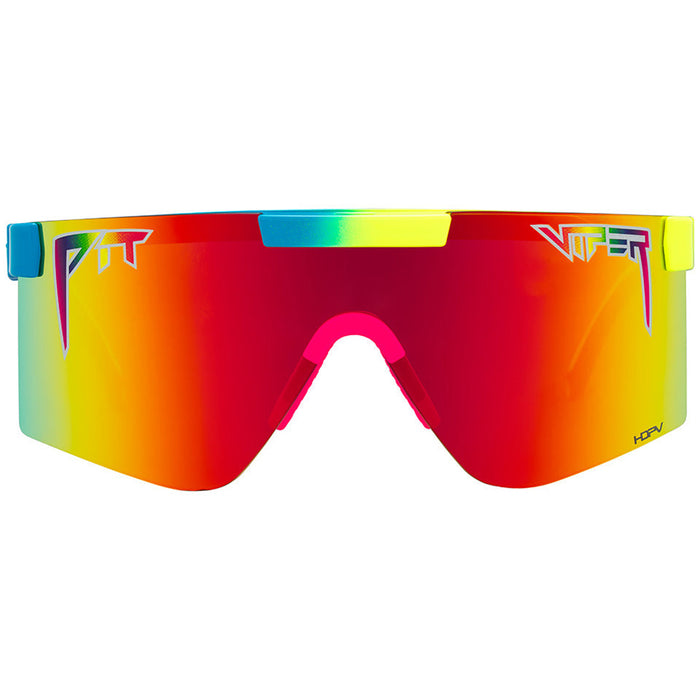 Pit Viper The Original Wide Sunglasses Pride HDPV Polarized Rainbow