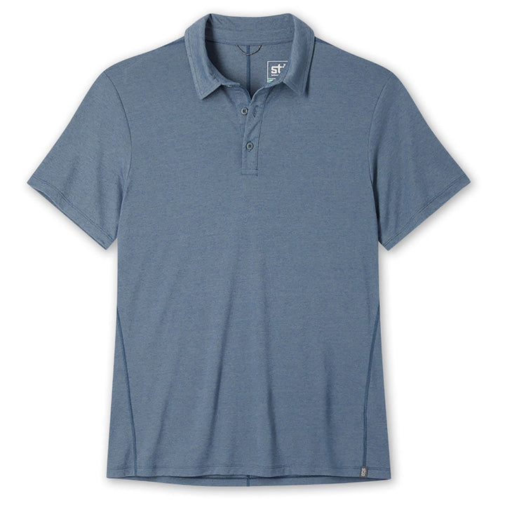 Stio Divide Polo - Men's Stormy Weather Heather
