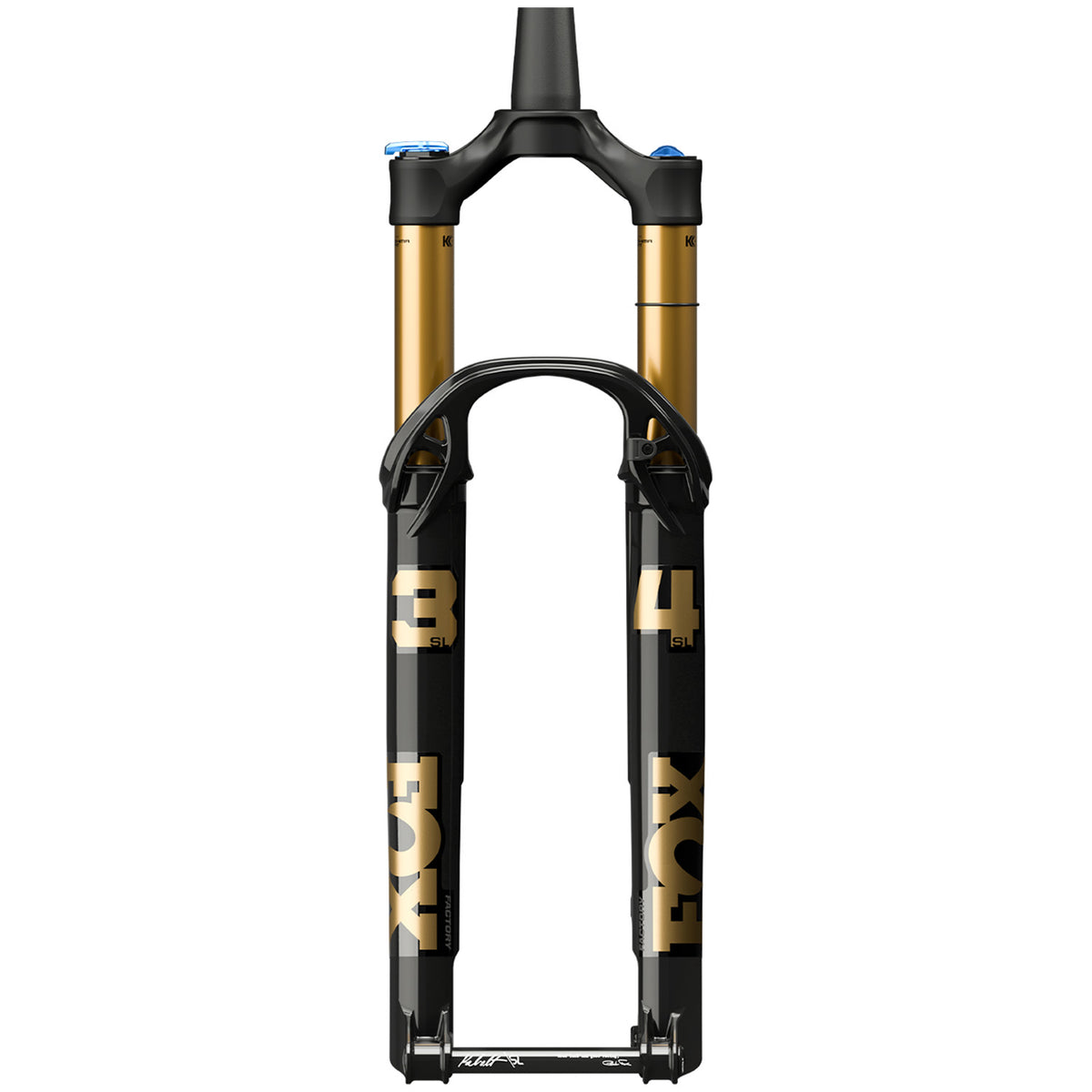 Fox Shox 34 Float SL Factory GRIP X Fork - 29" Shiny Black, Neutral/Gloss Black Logo