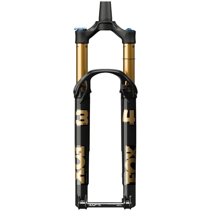 Fox Shox 34 Float SL Factory GRIP X Fork - 29" Shiny Black, Neutral/Gloss Black Logo