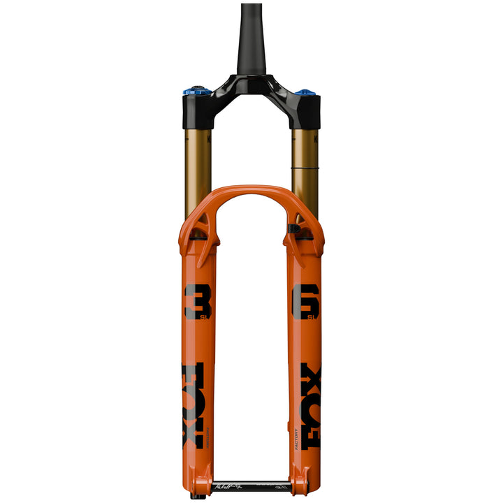 Fox Shox 36 Float SL Factory GRIP X Fork - 29" Shiny Orange, Neutral/Clear Logo