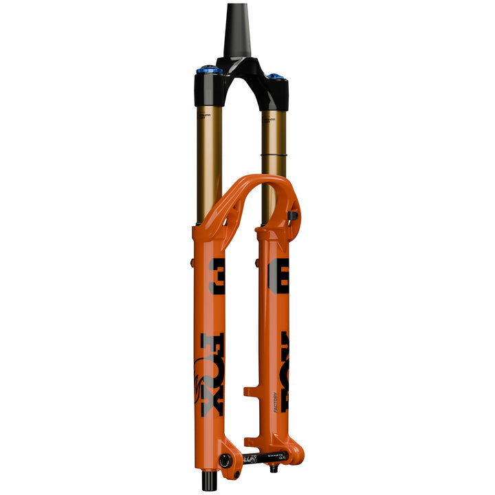 Fox Shox 36 Float Factory GRIP X Fork - 29" Shiny Orange, Neutral/Clear Logo