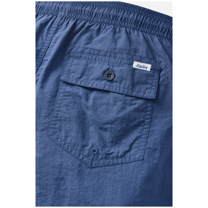 Katin Poolside Volley Trunks - Men's Washed Blue