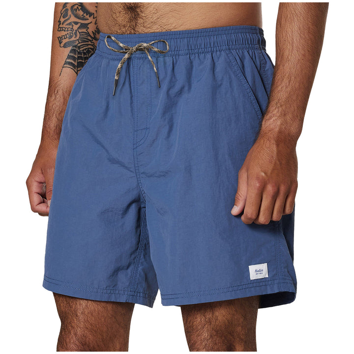 Katin Poolside Volley Trunks - Men's Washed Blue
