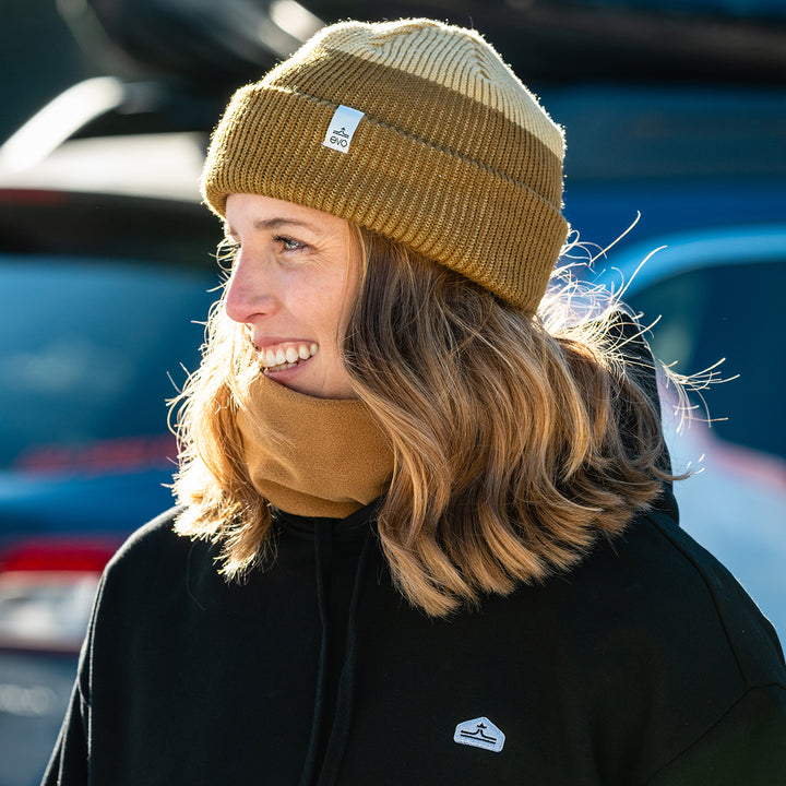 evo Silver Fir Polylana Beanie Espresso