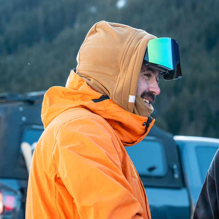 evo Wildside Fleece Hood Espresso