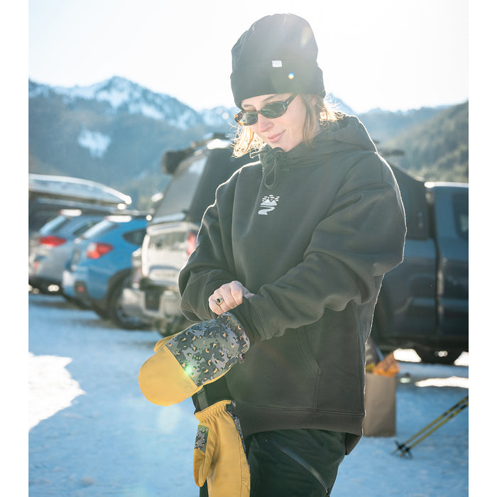 evo Alpenglow Hoodie - Unisex Coal