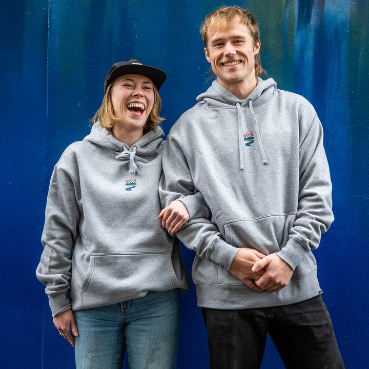 evo Alpenglow Hoodie - Unisex Athletic Heather