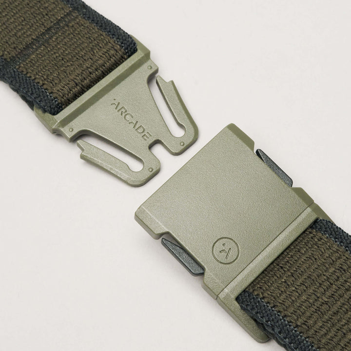 Arcade Carto Slim Belt Ivy Green/Jalapeno