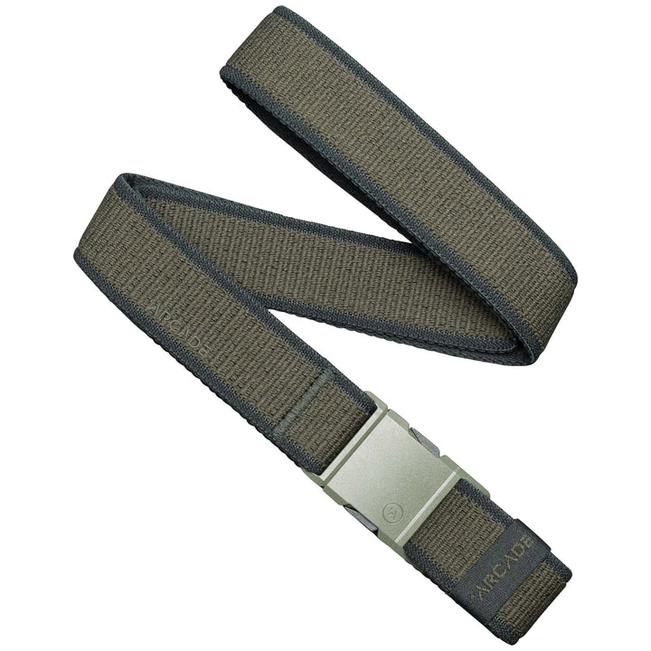 Arcade Carto Slim Belt Ivy Green/Jalapeno