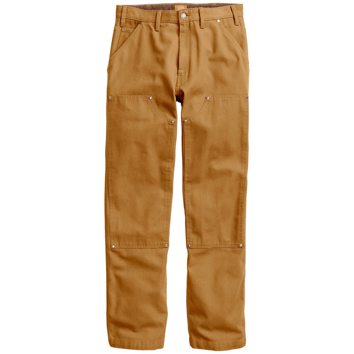 Dickies Double Front Duck Canvas Utility Pants - Men's Stonewashed Brown Duck