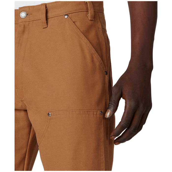 Dickies Double Front Duck Canvas Utility Pants - Men's Stonewashed Brown Duck