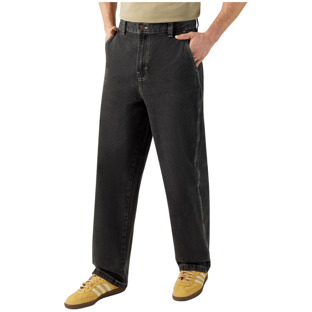 Dickies Madison Baggy Fit Jeans - Men's Black Wash