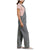 Dickies Relaxed Fit Bib Overalls - Women's Rinsed Hickory Stripe