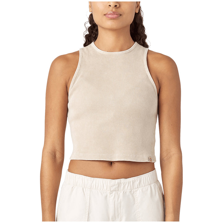 Dickies Newington Tank Top - Women's Overdyed W/Acid Wash Sandstone
