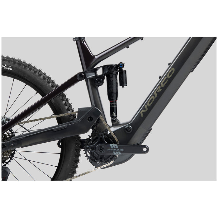 Norco Sight VLT CX C2 E-Mountain Bike 2025 Raw Black/Liquid Currant