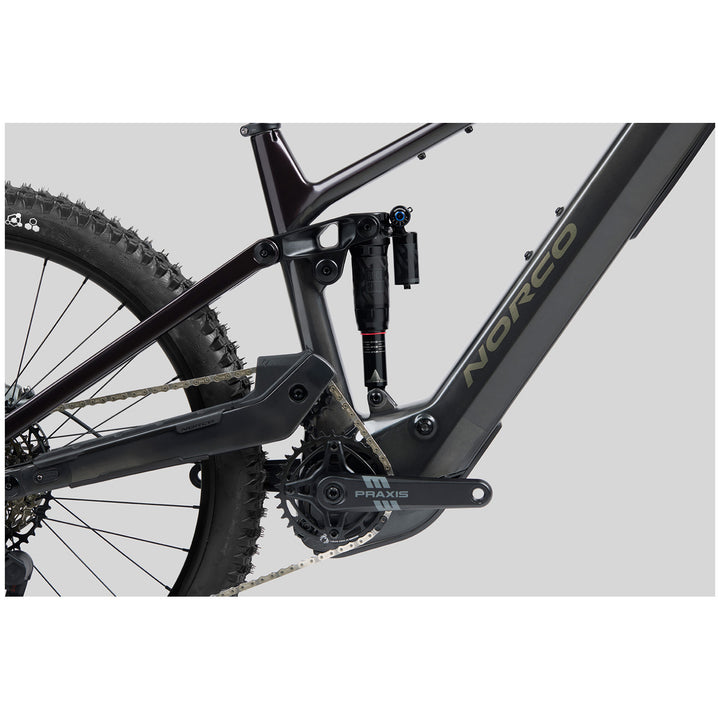 Norco Sight VLT CX C2 E-Mountain Bike 2025 Raw Black/Liquid Currant