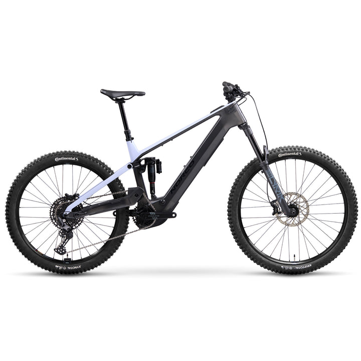 Norco Sight VLT CX C3 E-Mountain Bike 2025 Raw Black/Ice White