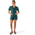 Shredly Droptail Trail Romper - Women's Deep Sea Green