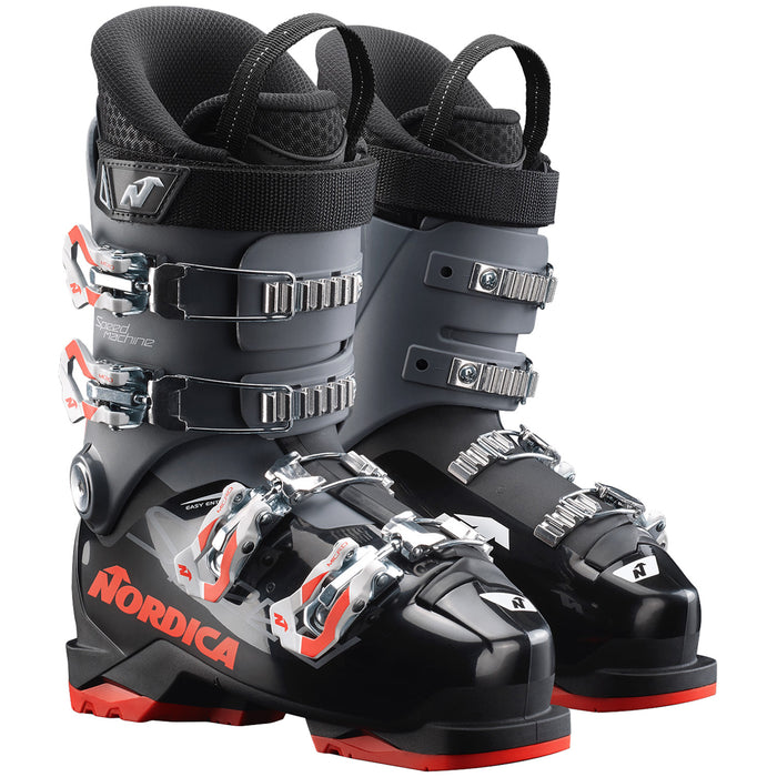 Nordica Speedmachine J4 Ski Boots - Kids' 2026 Black/Anthracite/Red