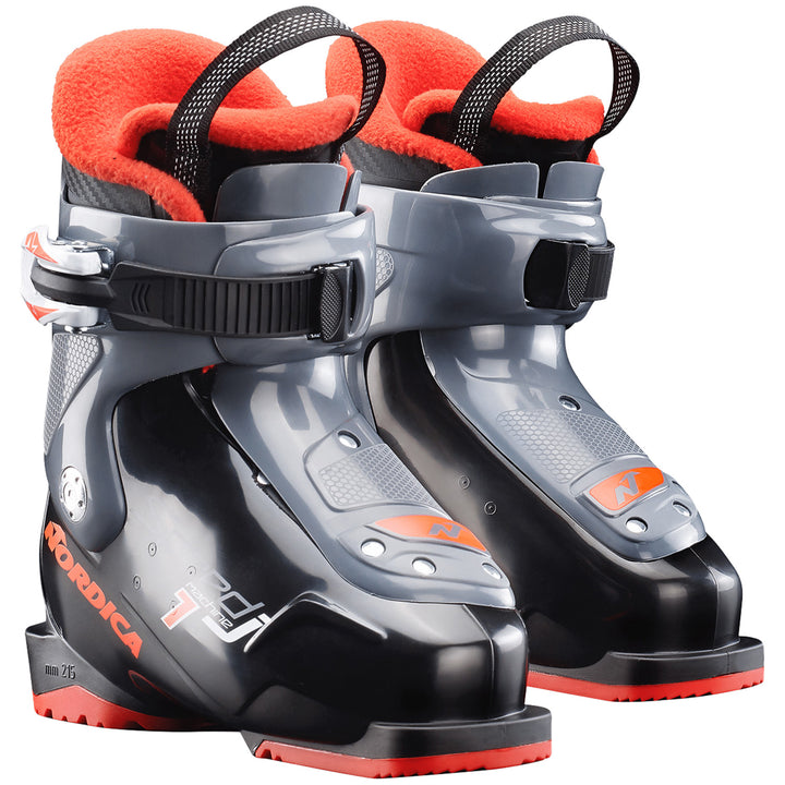 Nordica Speedmachine J1 Ski Boots - Kids' 2026 Black/Anthracite/Red