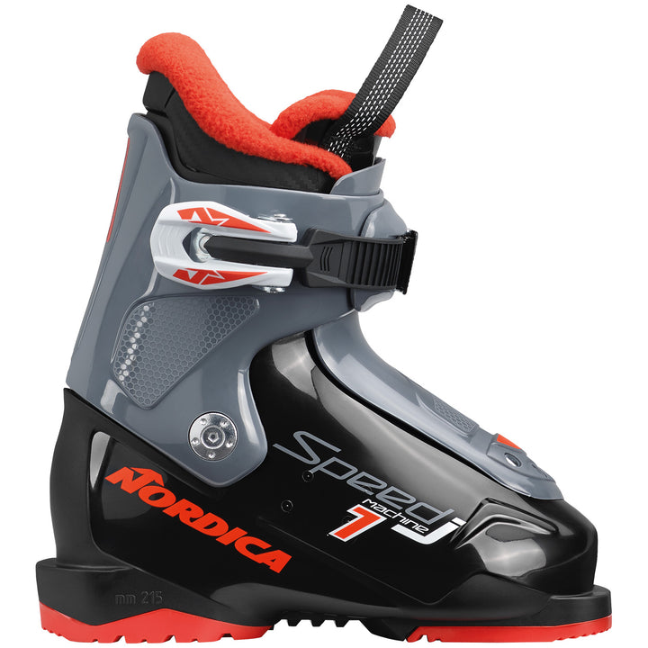 Nordica Speedmachine J1 Ski Boots - Kids' 2026 Black/Anthracite/Red