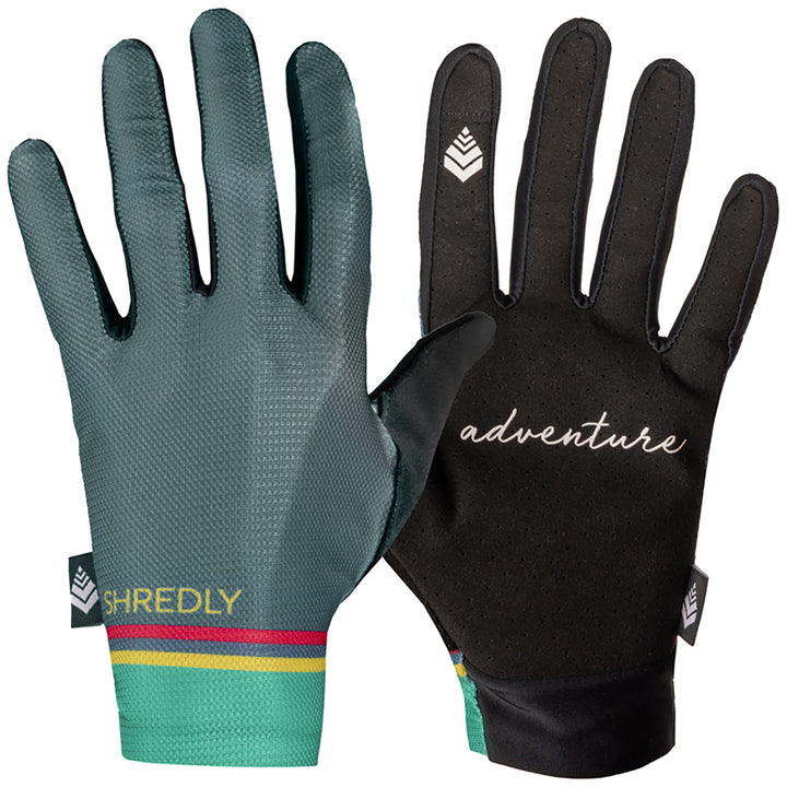 Shredly Bike Gloves - Women's Deep Sea Jungle