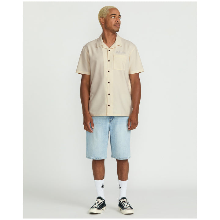 Volcom Otis Stone Short-Sleeve Shirt - Men's Dirty White