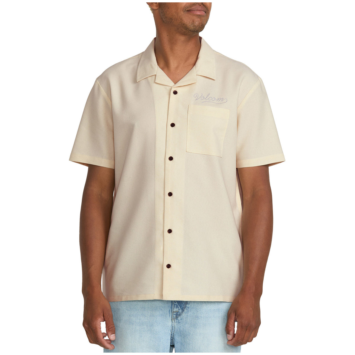 Volcom Otis Stone Short-Sleeve Shirt - Men's Dirty White