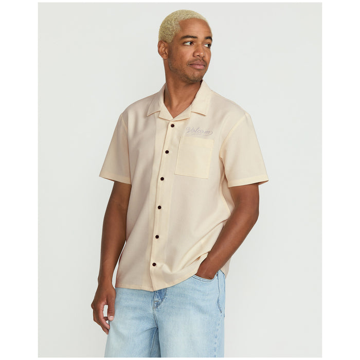 Volcom Otis Stone Short-Sleeve Shirt - Men's Dirty White