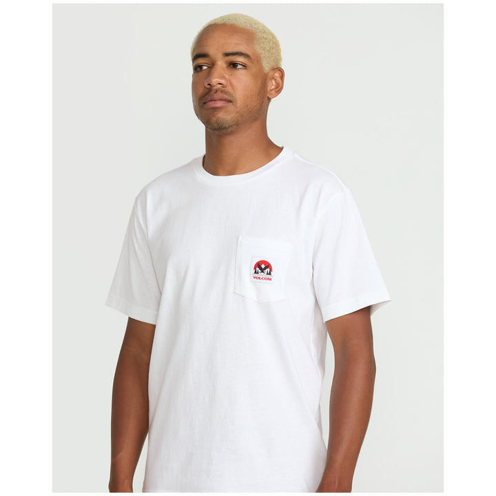 Volcom Talons Pocket T-Shirt - Men's White