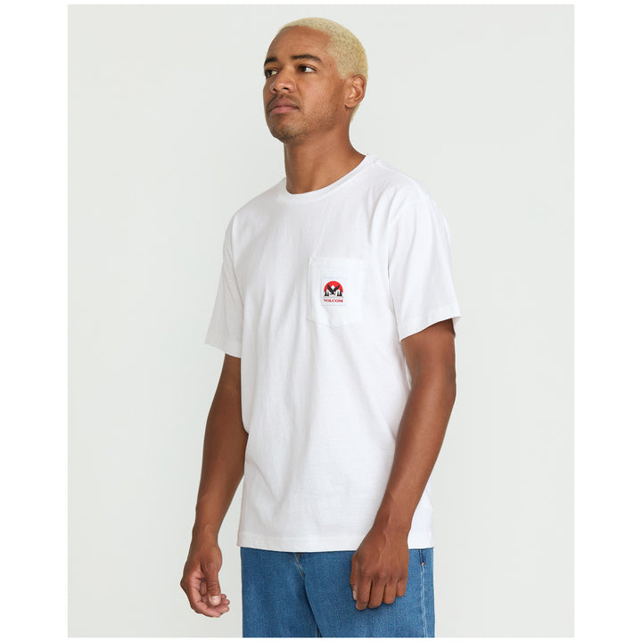Volcom Talons Pocket T-Shirt - Men's White
