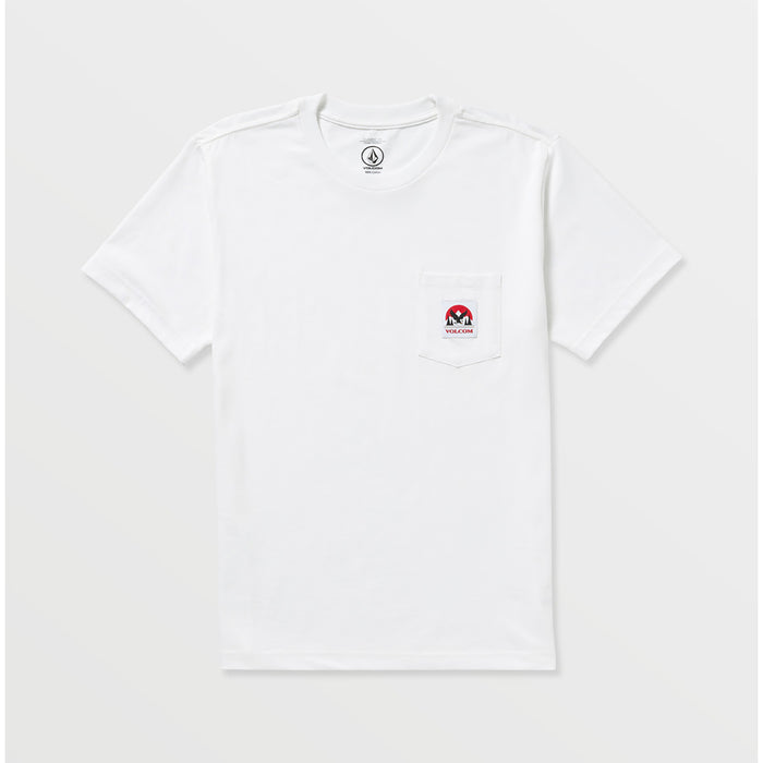 Volcom Talons Pocket T-Shirt - Men's White