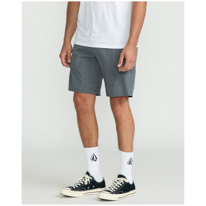 Volcom Joythriller Hybrid 19" Shorts - Men's Dark Slate