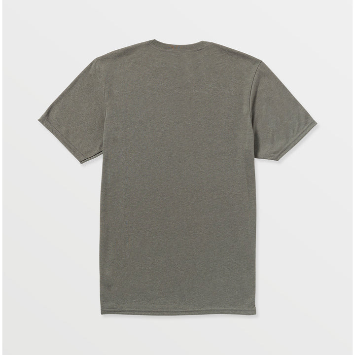 Volcom Stone Tech Short-Sleeve Tee Charcoal Heather