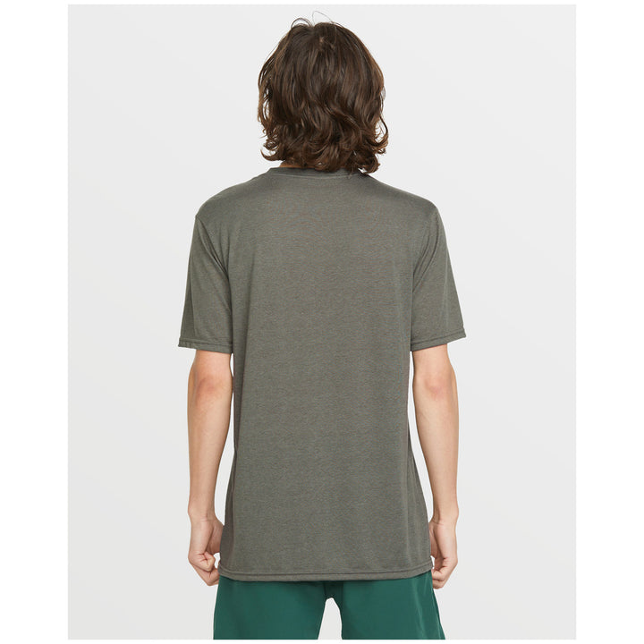 Volcom Stone Tech Short-Sleeve Tee Charcoal Heather