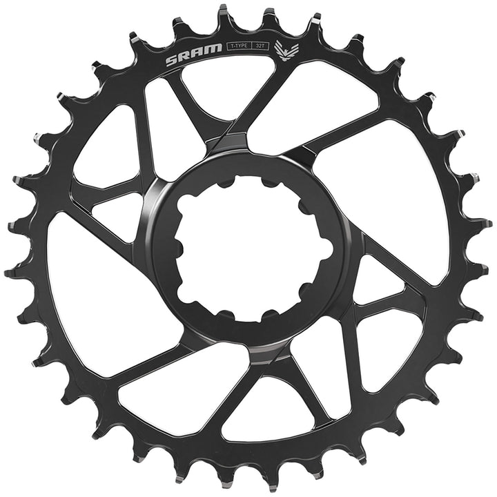 SRAM Eagle 70 T-Type Direct Mount Steel Chainring Black