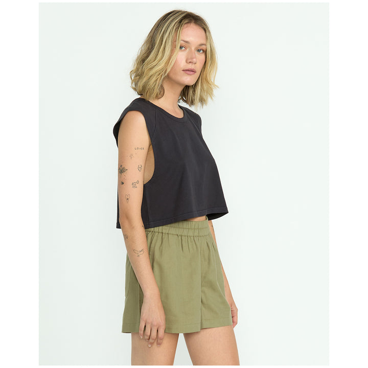 Volcom Lil Muscle Tank - Women's Vintage Black
