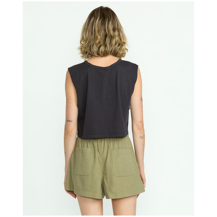 Volcom Lil Muscle Tank - Women's Vintage Black