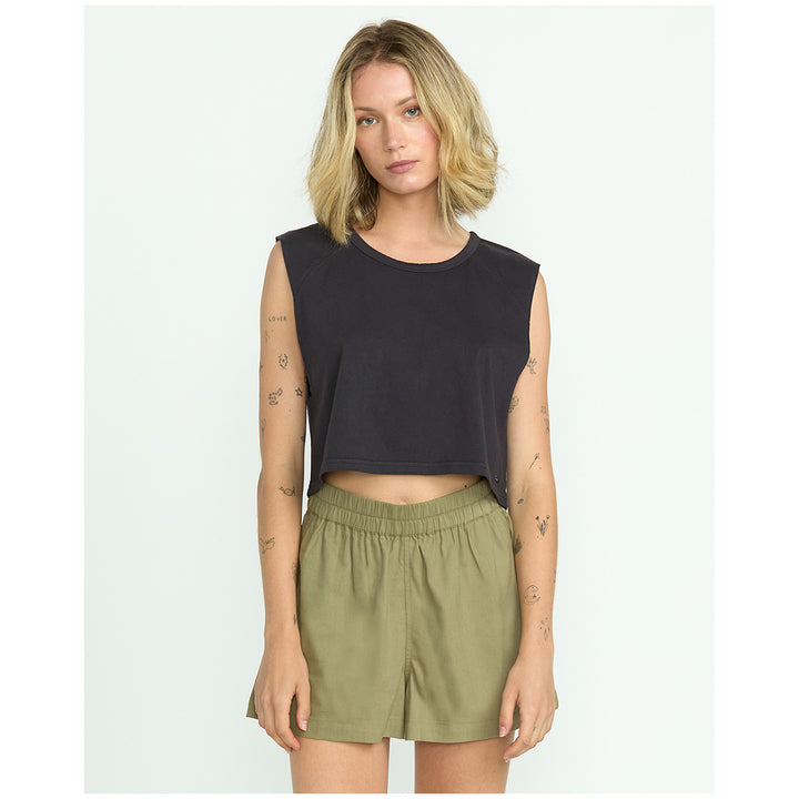 Volcom Lil Muscle Tank - Women's Vintage Black