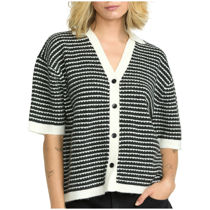 Volcom Saltie Stones Cardi - Women's Black White