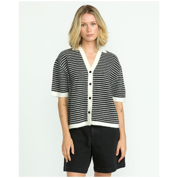 Volcom Saltie Stones Cardi - Women's Black White