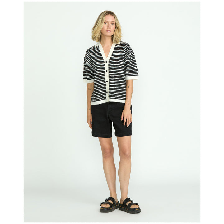 Volcom Saltie Stones Cardi - Women's Black White