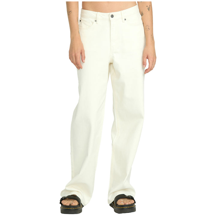 Volcom Stoned BF HiRise Pants - Women's Star White