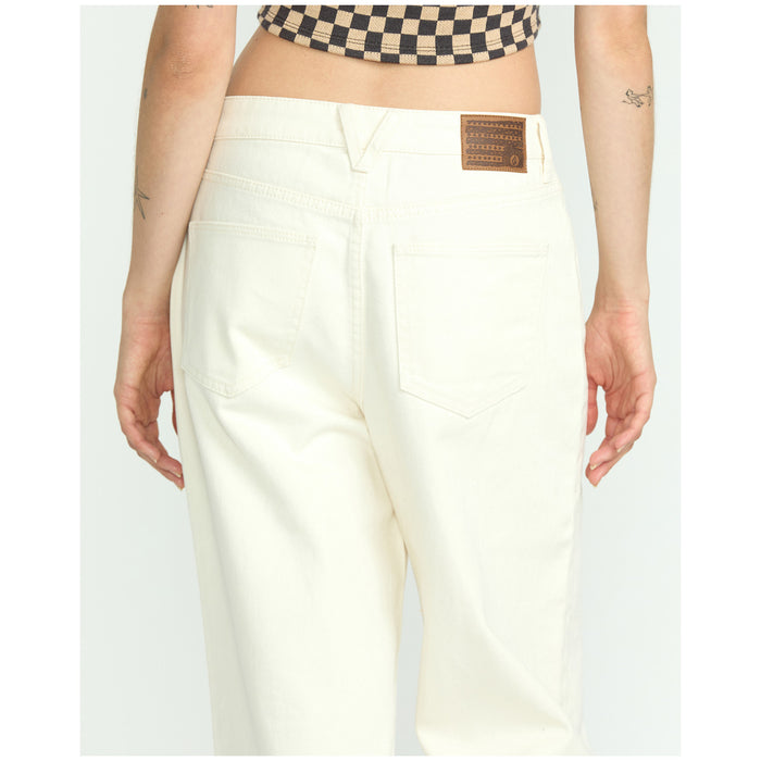 Volcom Stoned BF HiRise Pants - Women's Star White