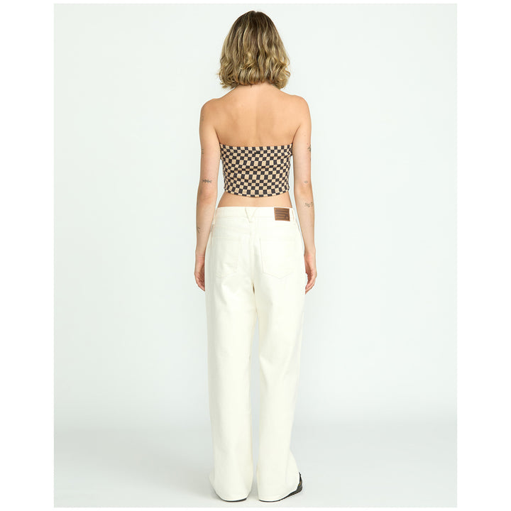 Volcom Stoned BF HiRise Pants - Women's Star White